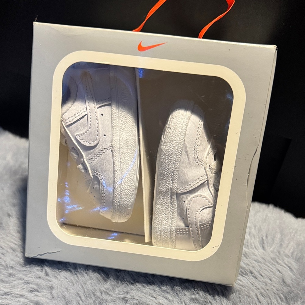 Nike Force 1 Crib Shoes Baby Sneakers NEW